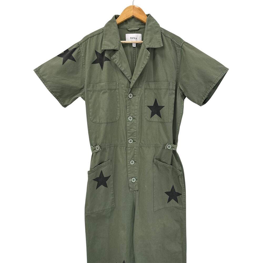 Pistola Grover Field Suit Jumpsuit Royal Honor Star Print XL Utility Boiler Suit - Picture 5 of 12